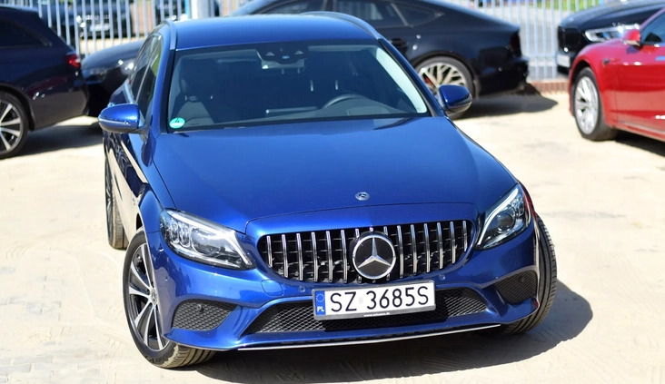 Mercedes-Benz Klasa C cena 130995 przebieg: 90000, rok produkcji 2020 z Poniatowa małe 742